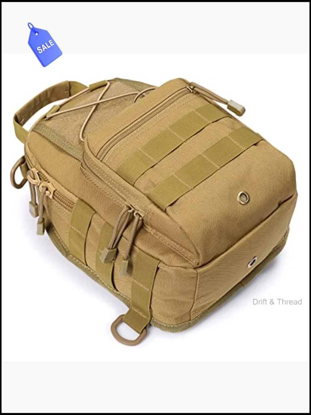 Tactical Backpack Sling Shoulder Bag EDC Lightweight 7L Outdoor Sport